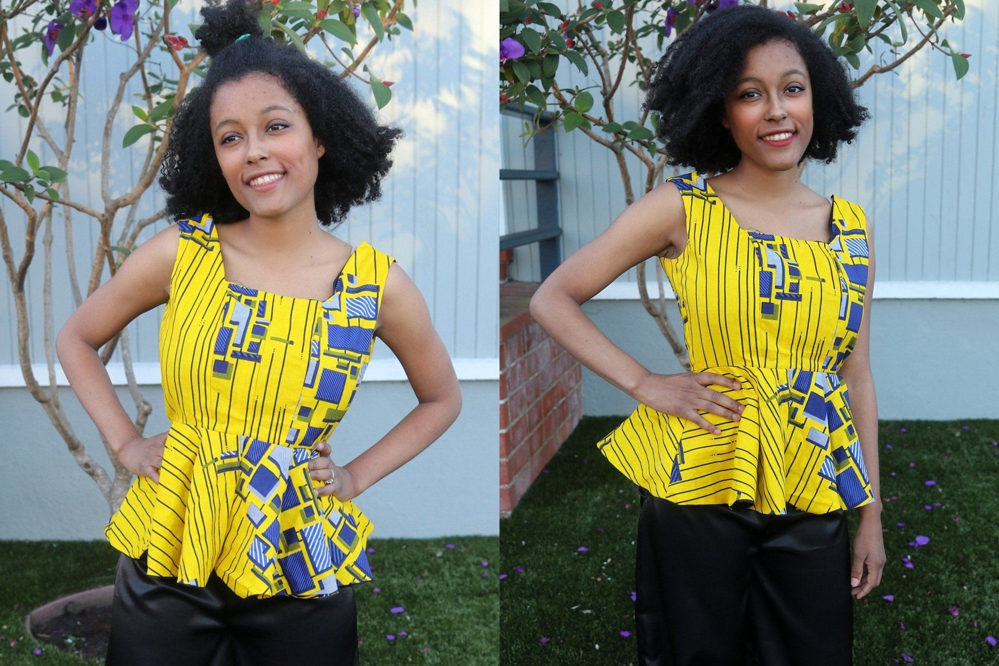 DIY Glamorous Peplum Top Sewing Tutorial