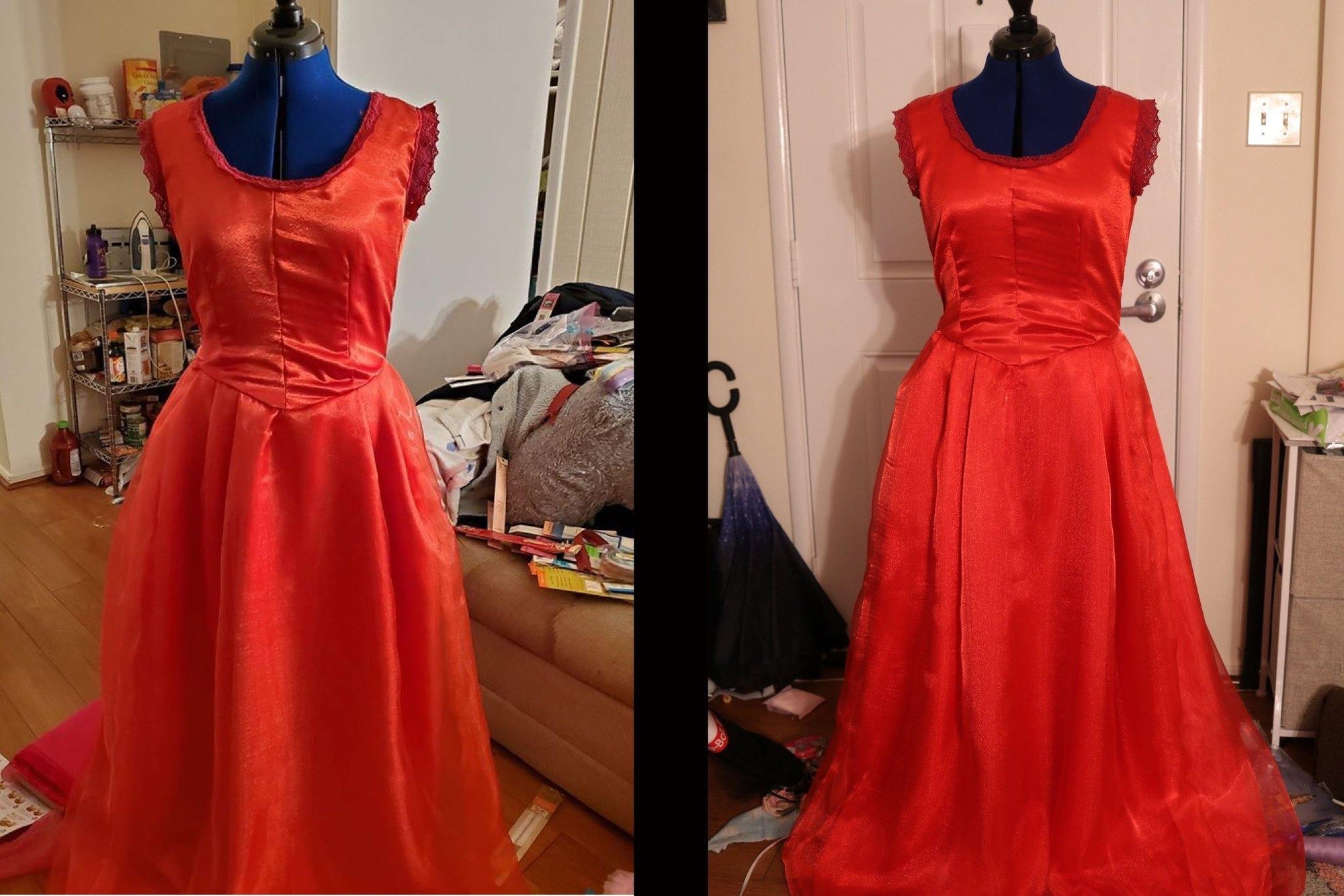 DIY New Years Cinderella Ball Gown Tutorial