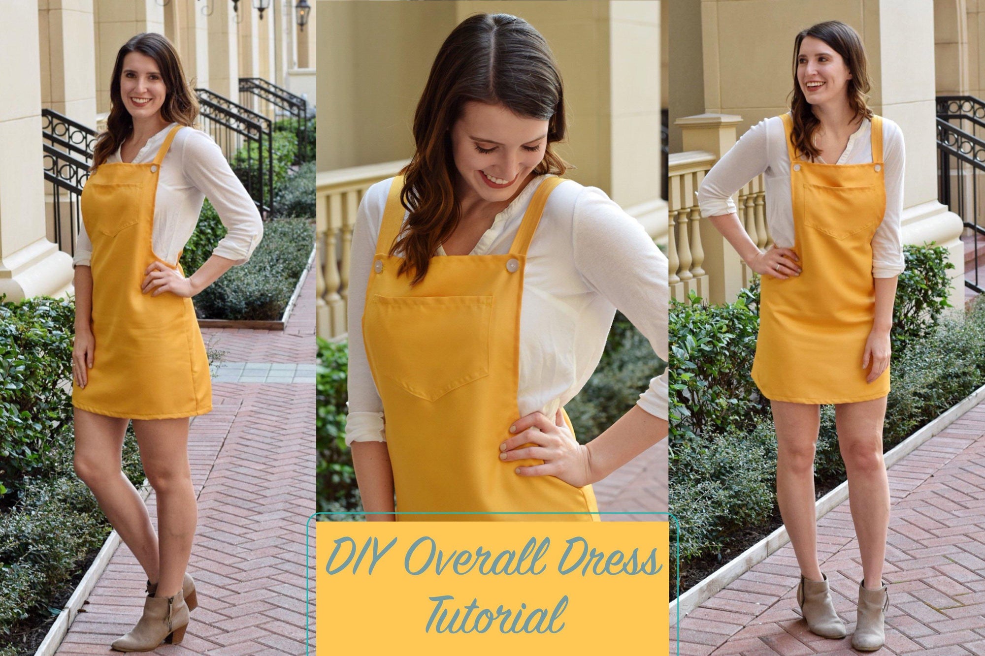 DIY Overall Dress Tutorial