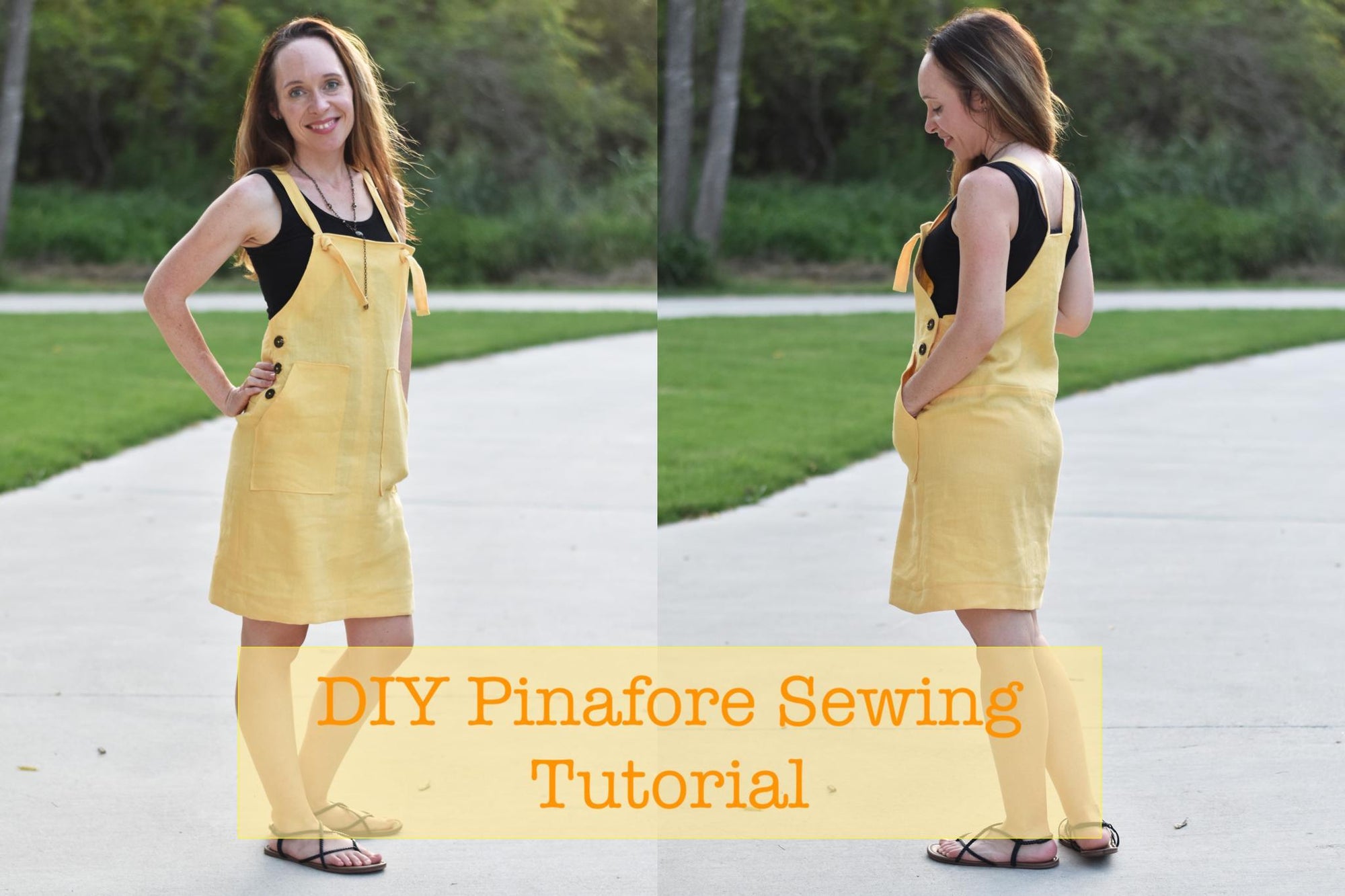 DIY Pinafore Sewing Tutorial