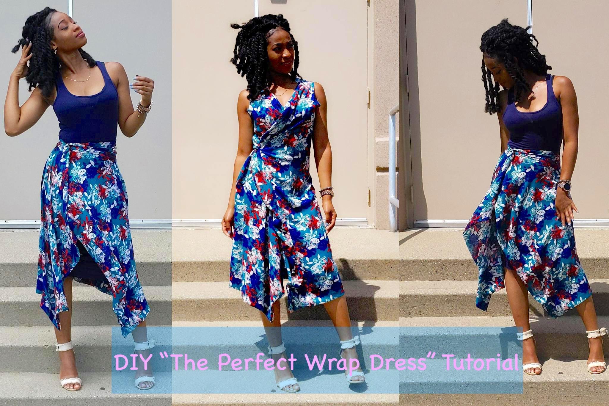 DIY The Perfect Wrap Dress Tutorial