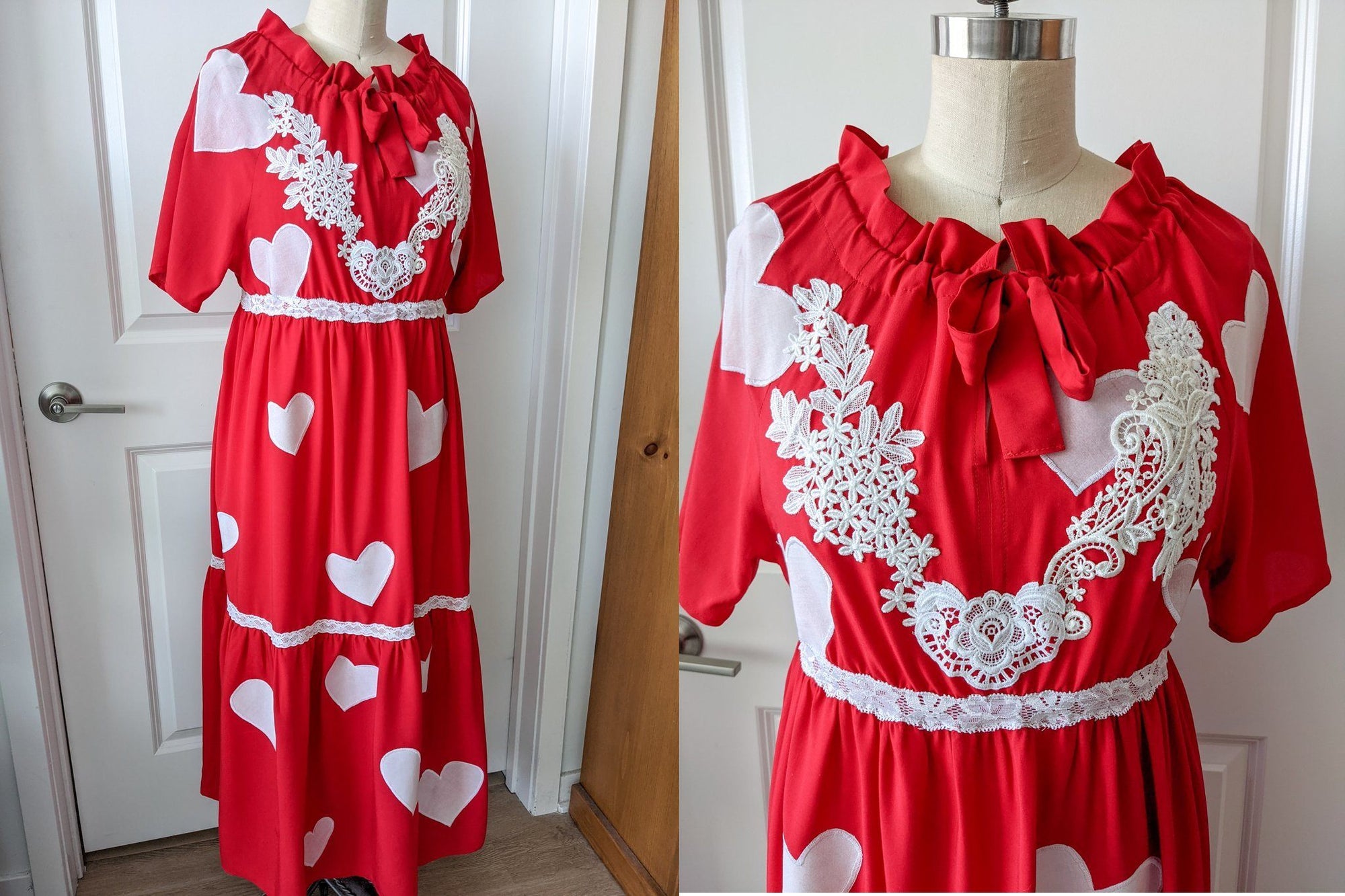 DIY Valentines Day Dress Tutorial