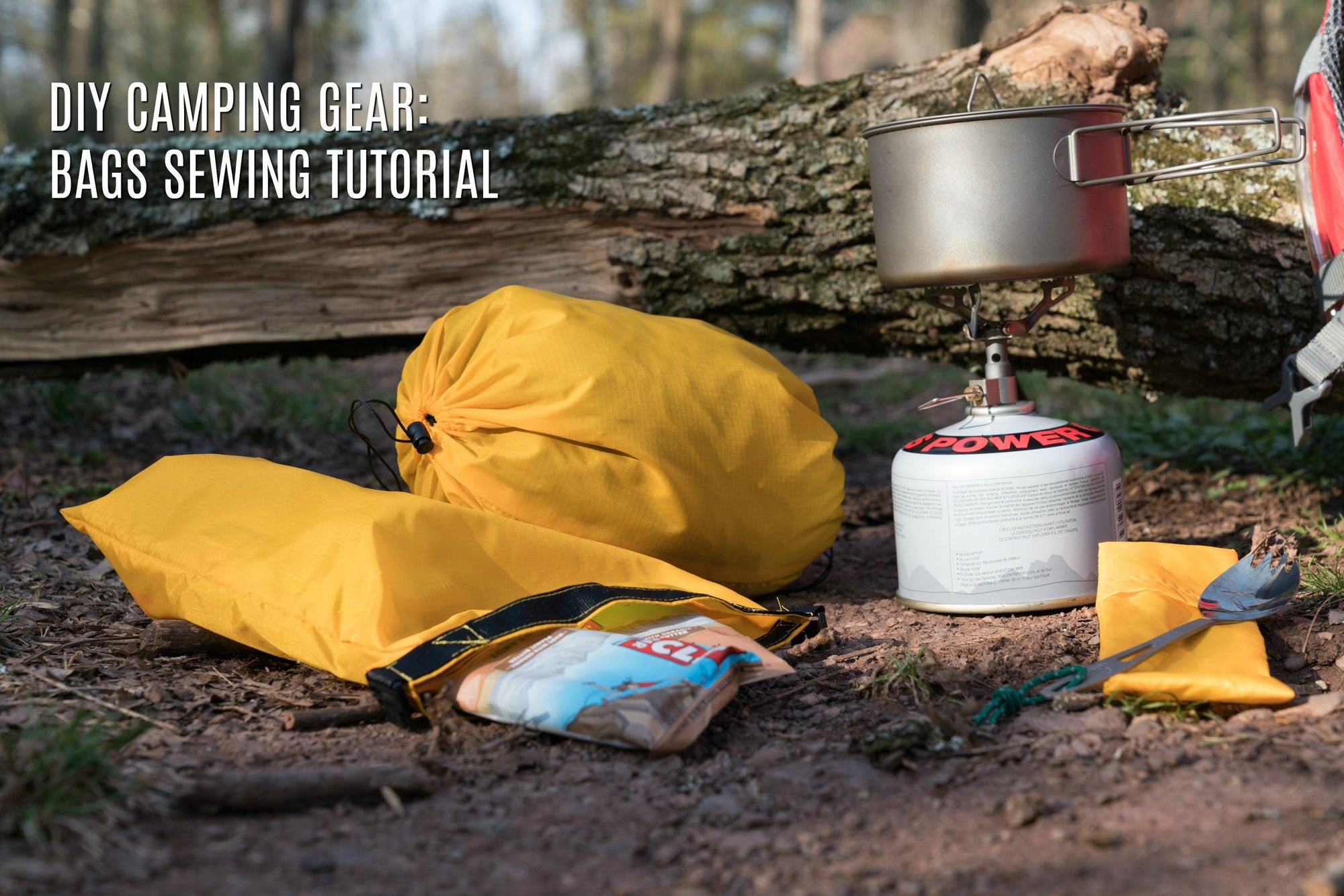 DIY CAMPING GEAR: BAGS SEWING TUTORIAL