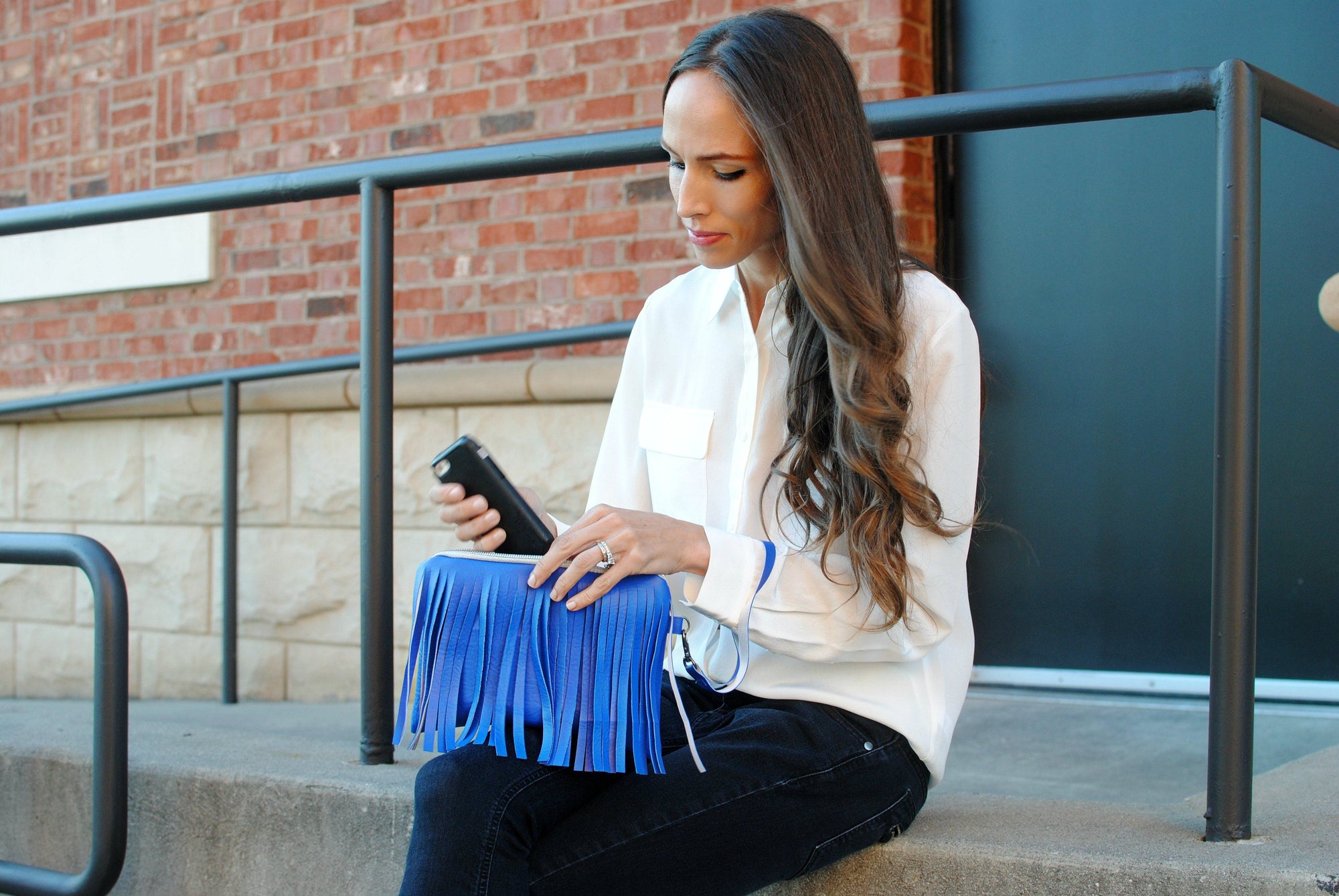 DIY Fringe Wristlet Purse Tutorial