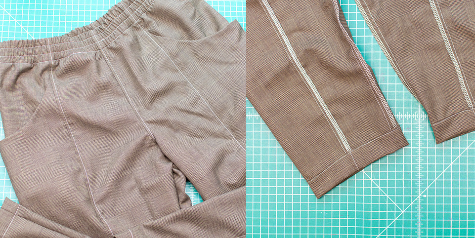 How to Sew an Inseam or Invisible Pocket. Sewing Tutorial with