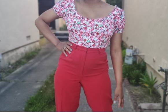 DIY One Piece Body Suit with DTY Fabric