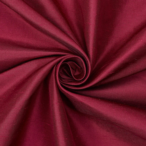 Bridal Silk Taffeta Fabric SV581517 Burgundy 1