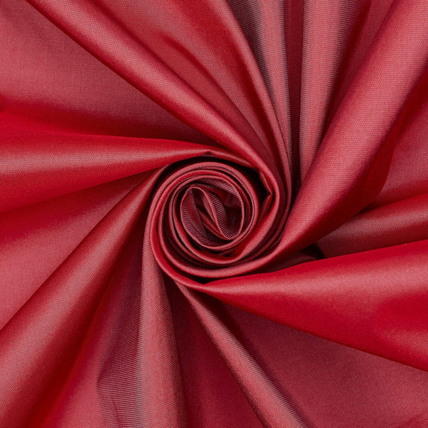 Two Tone Bridal Silk Taffeta 54 Inch Fabric SV581945 Red / Lilac 1