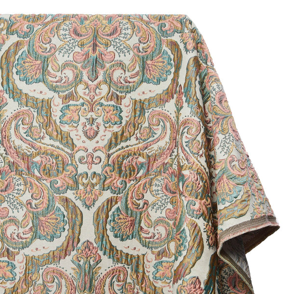 Floral Bloom Extra Wide Damask Upholstery Jacquard Fabric SV581150 Spring 1