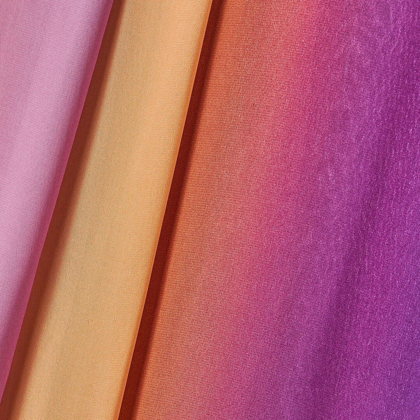 Chiffon Ombre Printed Fabric Group