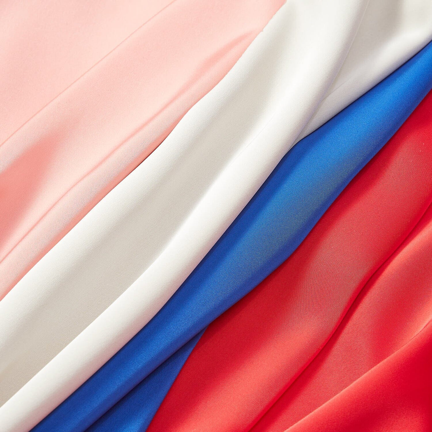 Polyester Double Face Satin Fabric Group