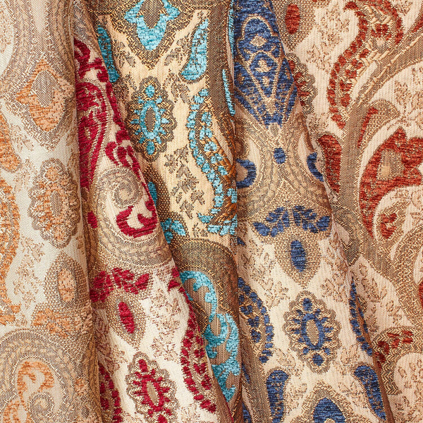 Spade Damask Chenille Upholster Brocade Jacquard Fabric Group