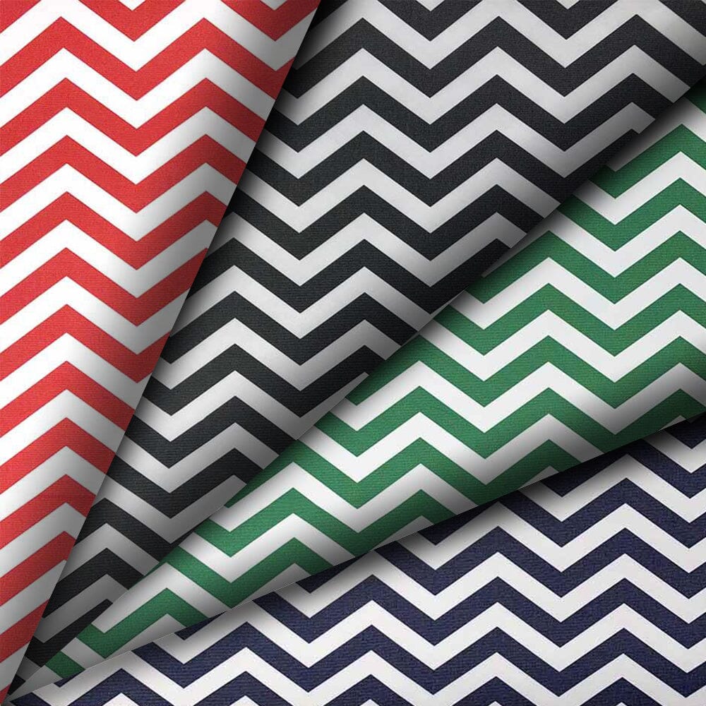 Ottertex Waterproof Canvas Zig Zag Print Fabric Group