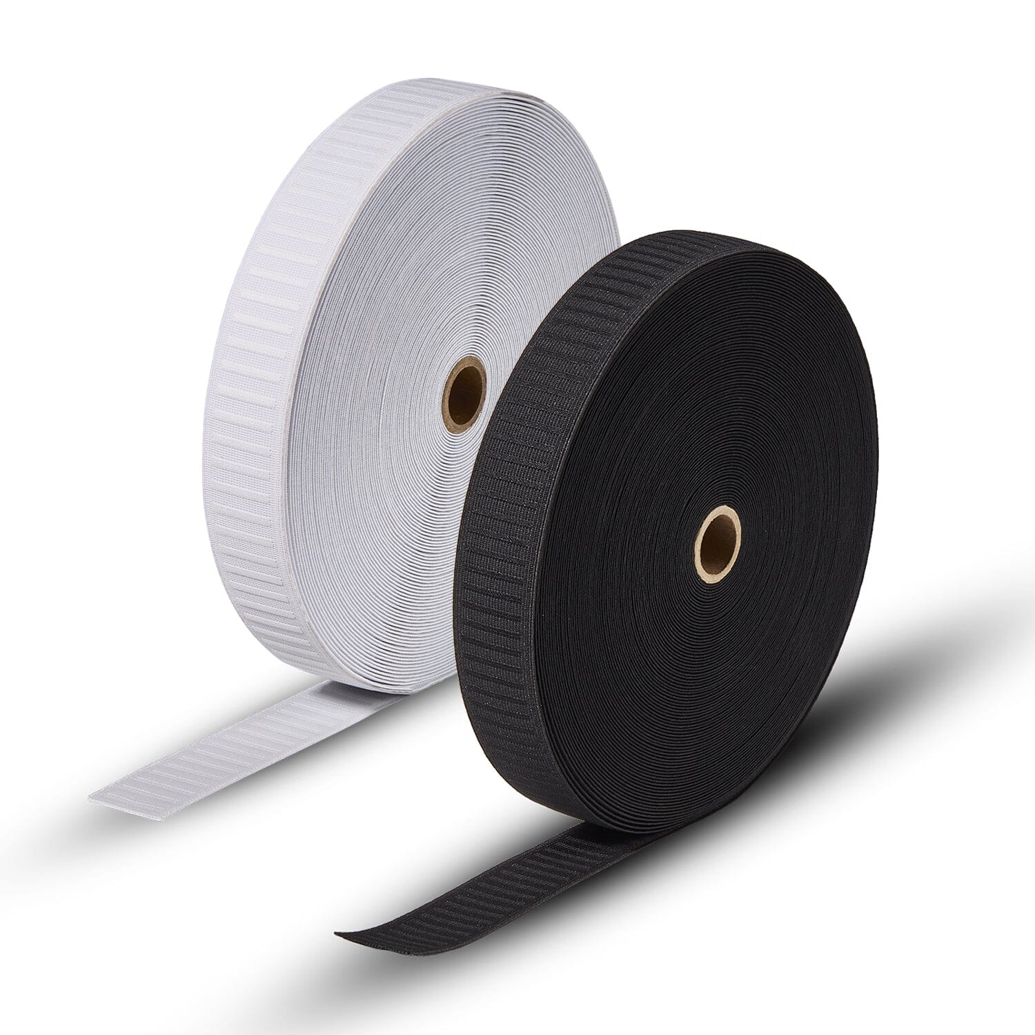 3/4" Flat Skinny Elastic Band – Black Or White – Choose Length: 1 To 100 Yards