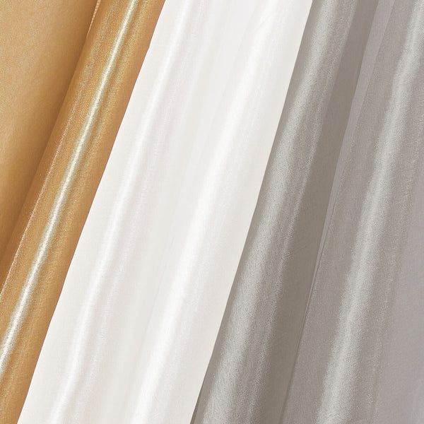 Metallic Mirror Organza Fabric Group