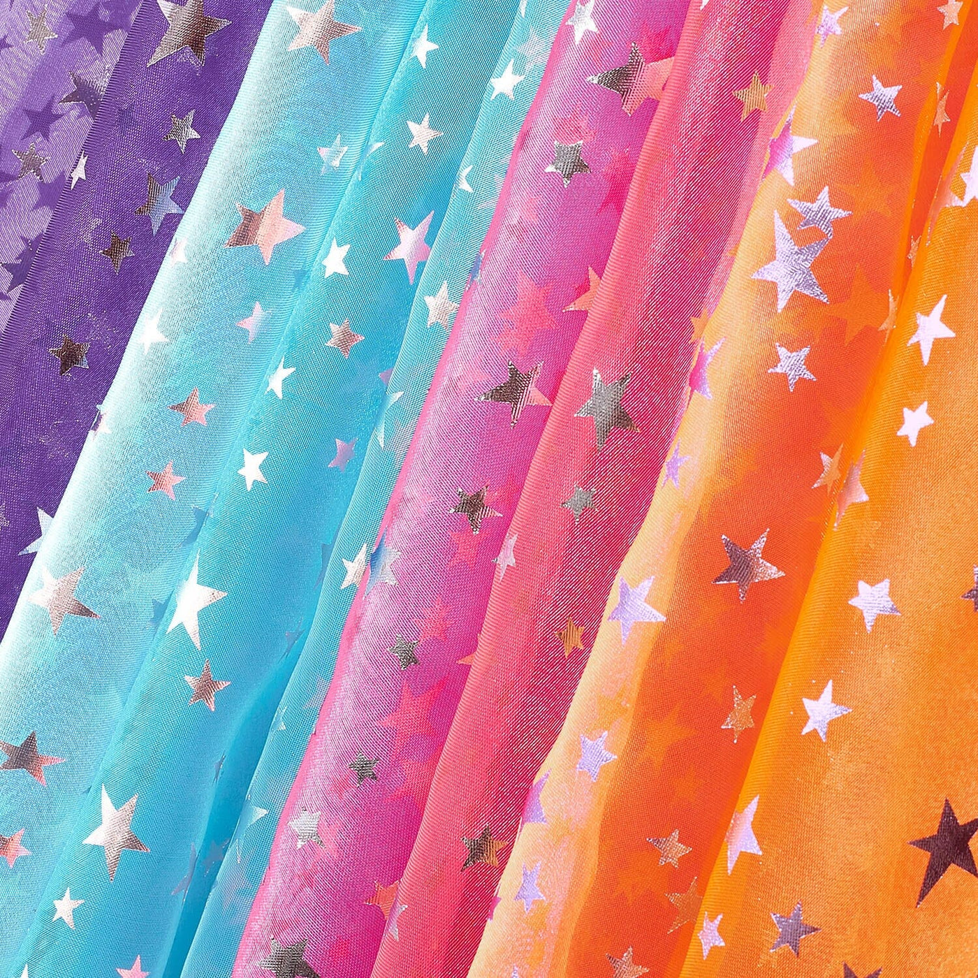 Crystal Organza Printed Fabric Group