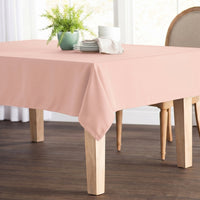 Poplin 60 Rectangular Table Covers Rose Gold Image 1