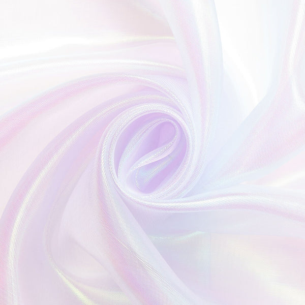 Iridescent Pearl Organza Fabric SV578487 White 1