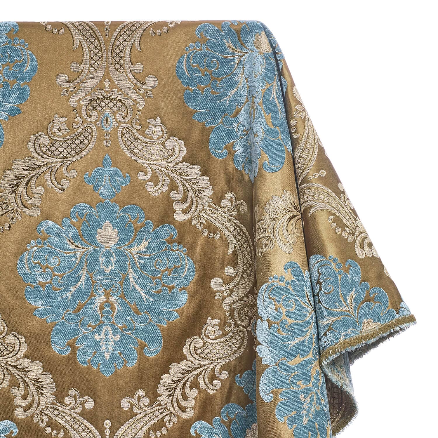 3 COLORS / Versailles Damask Brocade Chenille Woven Jacquard Fabric