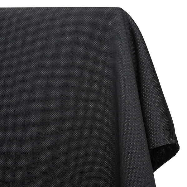 Non Slip Stretch Waterproof Dotted Neoprene Scuba Knit Fabric SV582062 Black Image A1