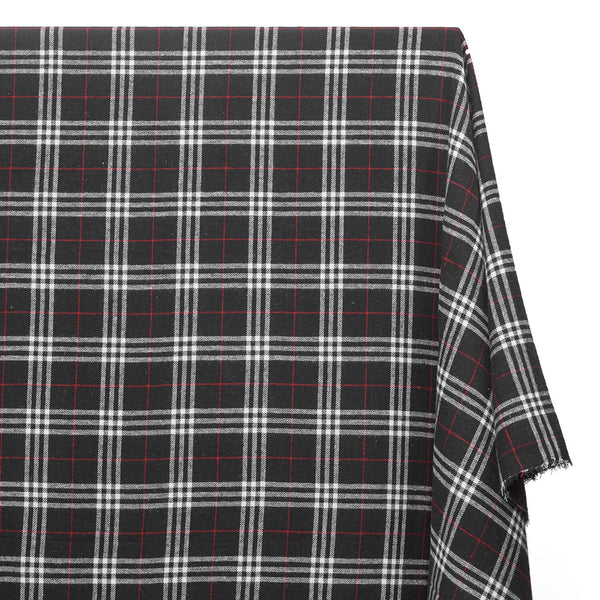 Tartan Plaid Yarn Dyed Brushed Cotton Flannel Design 17 Fabric SV582109 A1