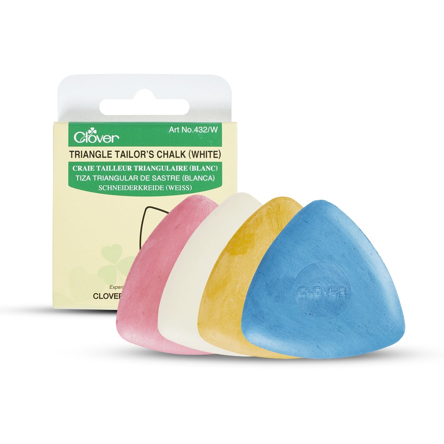 Triangle Tailor's Chalk (4 colors)