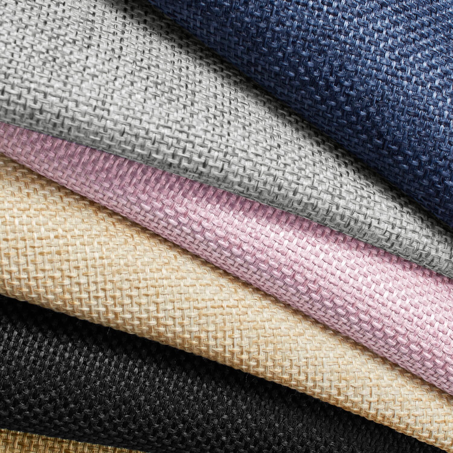 Plain Woven Inlay Upholstery Fabric By The Yard