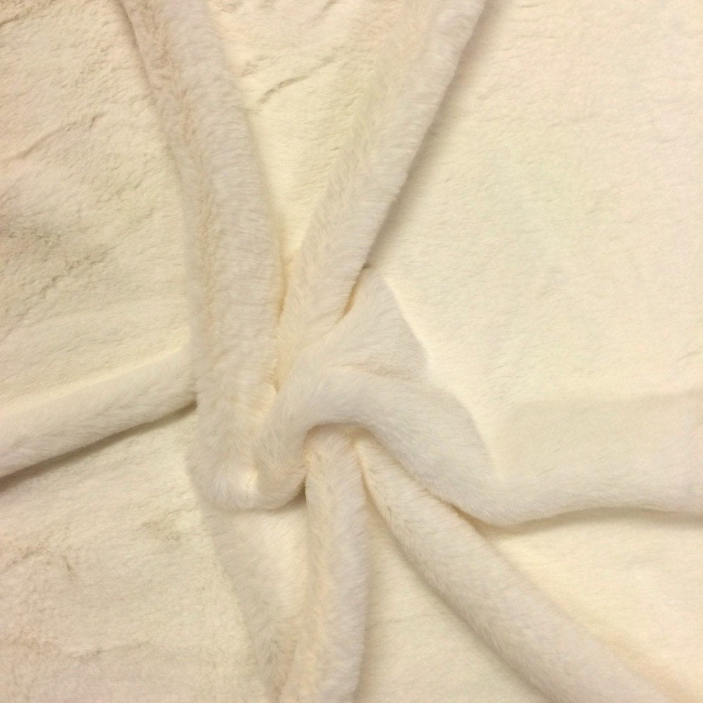100%Polyester Rabbit Like Mink Fleece with LV Printed Fabric