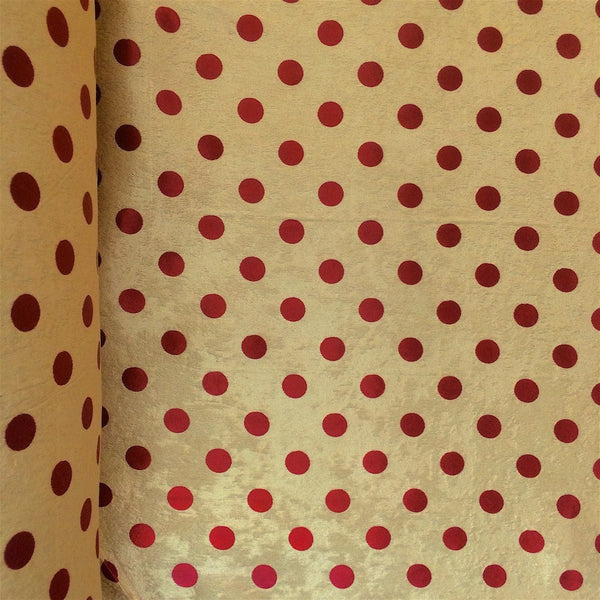 Burgundy Velvet Jacquard Fabric 20065 SV570442 1
