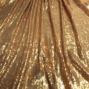 All-Over Micro Sequins Starlight on Stretch Mesh Fabric