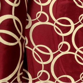 Burgundy Velvet Jacquard (905-5) Fabric