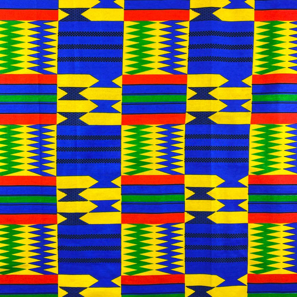 Fabric Wholesale Direct Kente African Print (19004-7) Fabric