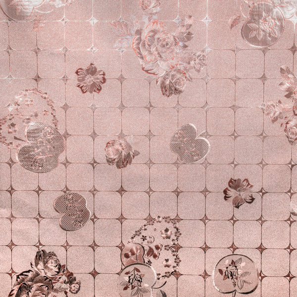 Apple Metallic Oilcloth Fabric SV578108 2