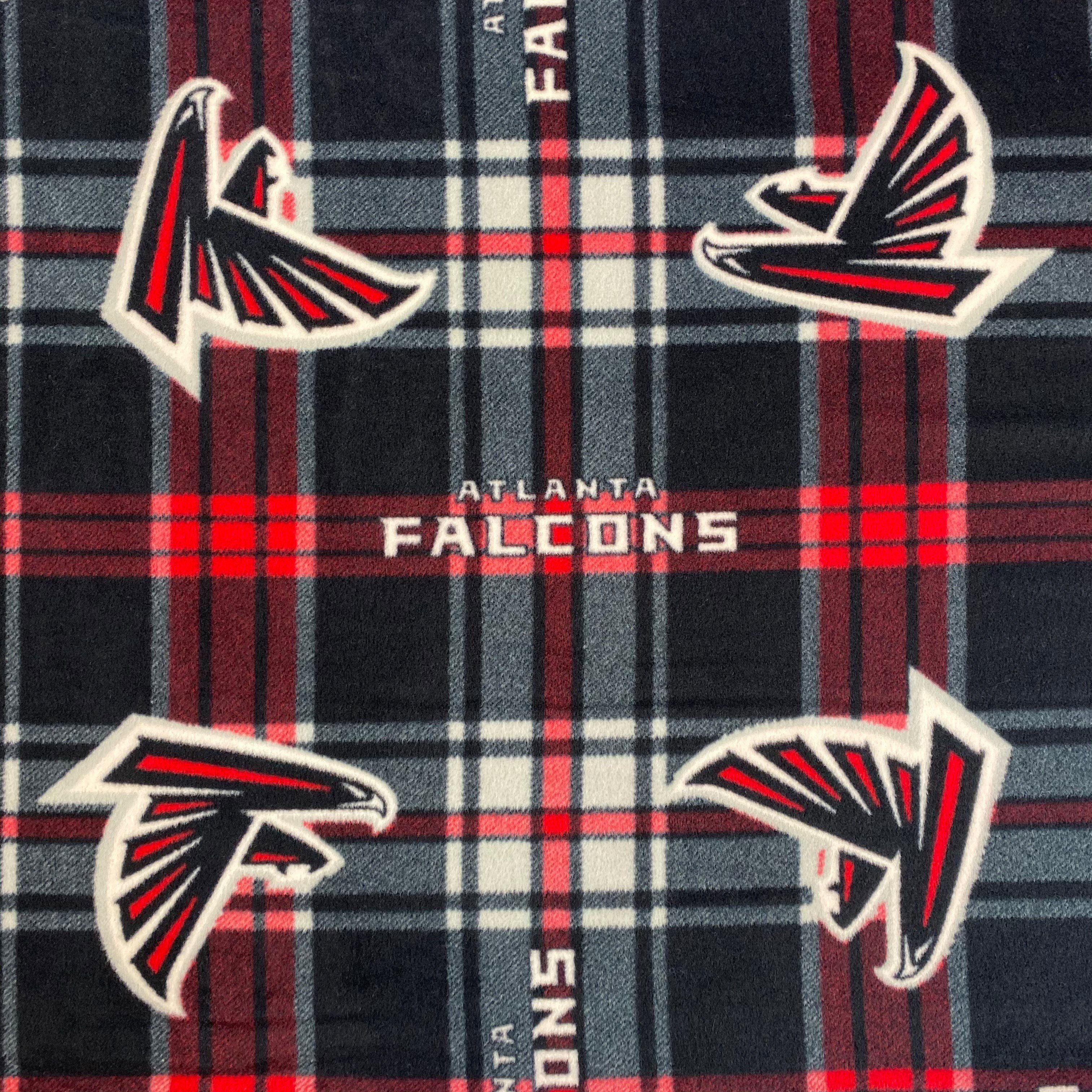 Fabric Wholesale Direct Atlanta Falcons NFL Fleece Fabric