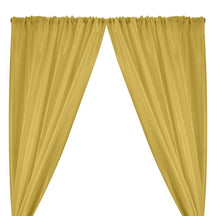 Polyester Dupioni Rod Pocket Curtains - Champagne 106