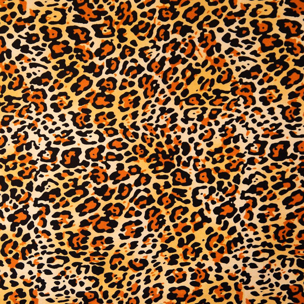 Cheetah Print Cotton Fabric SV577470 Savanna 1