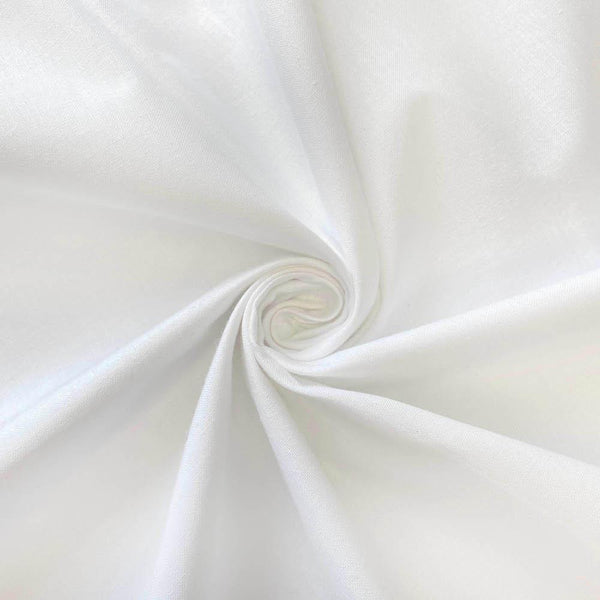 Cotton Sheeting 118 Fabric SV576908 White 1