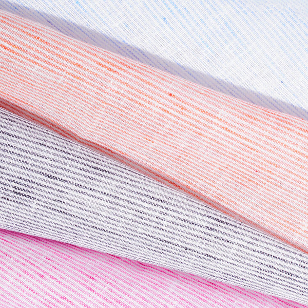 Hairline Stripe Linen Look Fabric Group