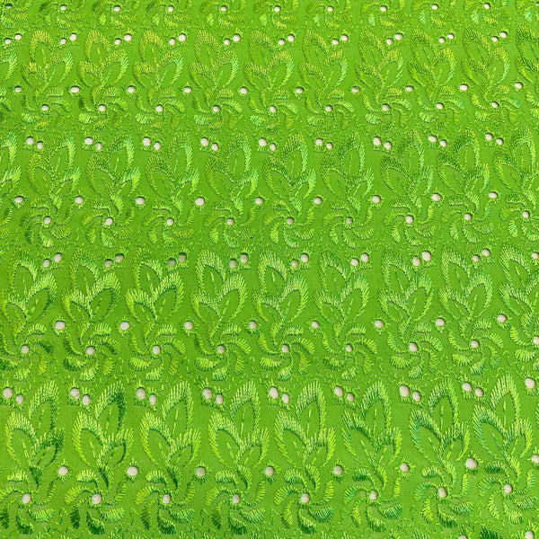 Eyelet Floral Embroidery Fabric Group