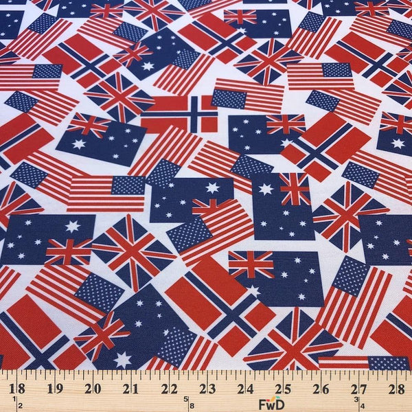 Ottertex Waterproof Canvas Flags Print Fabric SV574747 Image A9
