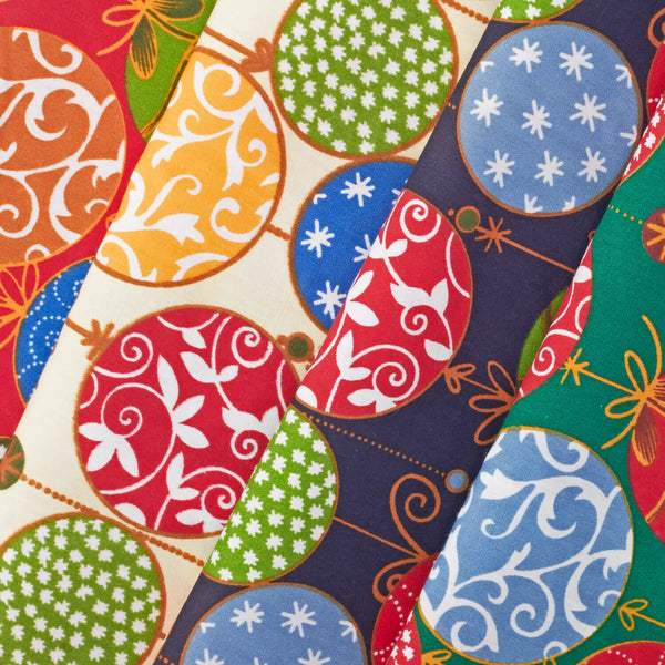 Ornament Print Broadcloth Fabric Group