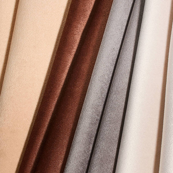 Upholstery Flocking Velvet With Terry Backing Fabric Group