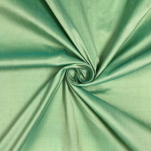 Iridescent Silk Shantung 45 Fabric SV575982 Iridescent Turquoise/Gold 1
