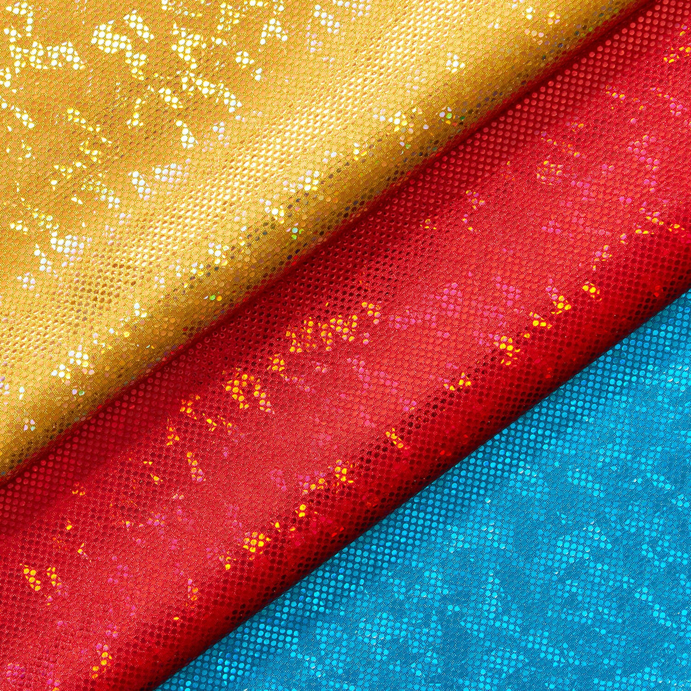 Micro Dot Hologram Tricot Foil Fabric Group