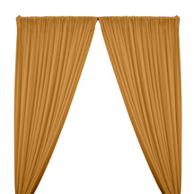 ITY Knit Stretch Jersey Rod Pocket Curtains - Mist Gold
