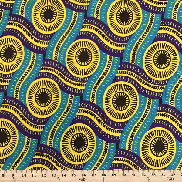 African Print Dty Fabric Serpent Brushed 2 SV574951 2