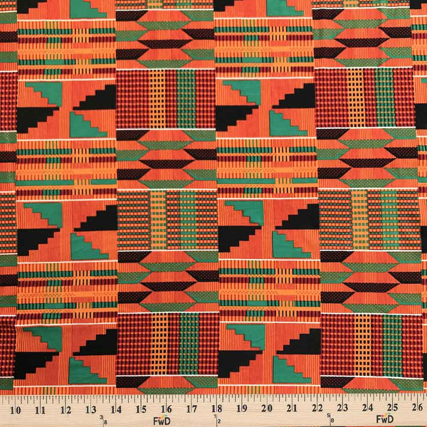 Kente African Print Fabric Dty Brushed 2 SV574963 2