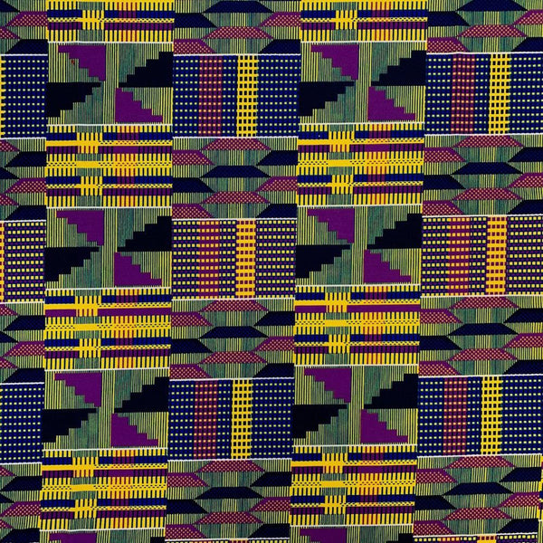 Kente African Print Fabric Dty Brushed 3 SV575660 1