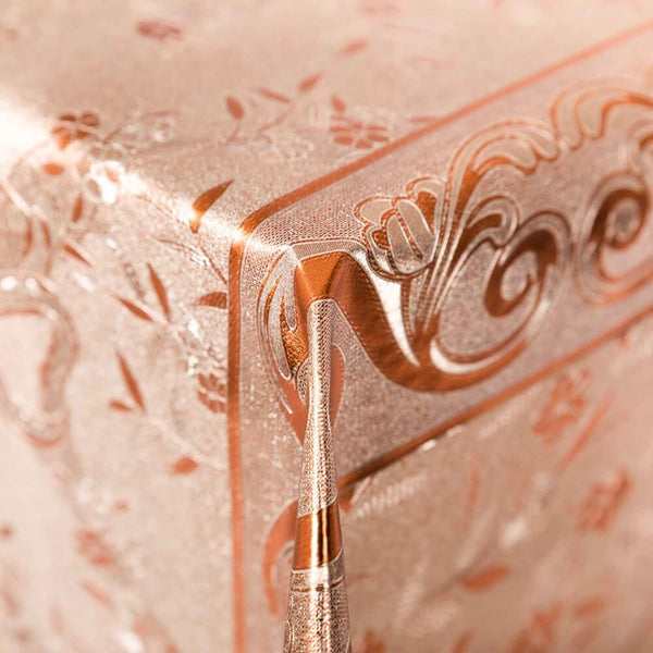 Ribbon Metallic Oilcloth Fabric Group