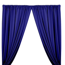 Ponte de Roma Rod Pocket Curtains - Royal Blue